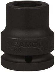 Paramount - 3/4" Drive 21mm Standard Impact Socket - 6 Points, 2" OAL - Apex Tool & Supply