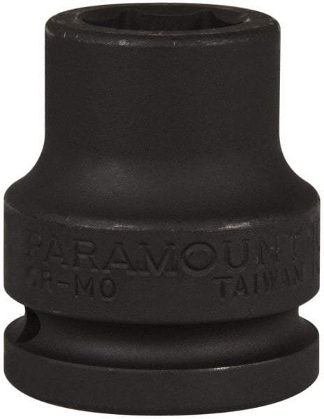 Paramount - 3/4" Drive 19mm Standard Impact Socket - 6 Points, 2" OAL - Apex Tool & Supply