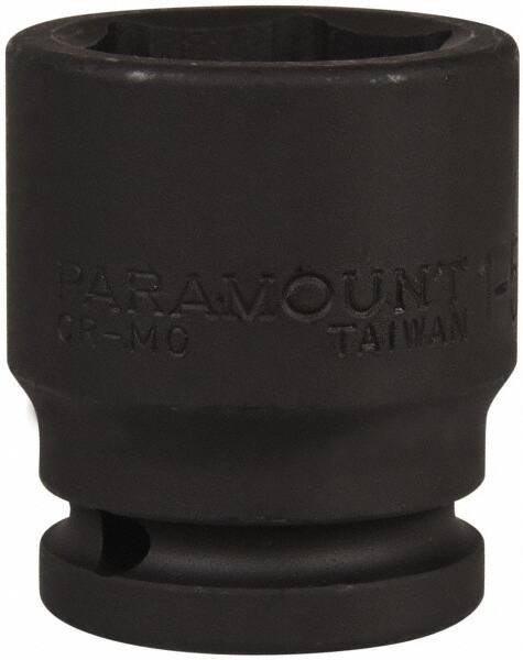 Paramount - 3/4" Drive 1-5/16" Standard Impact Socket - 6 Points, 2-1/4" OAL - Apex Tool & Supply