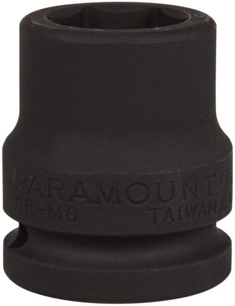 Paramount - 3/4" Drive 23mm Standard Impact Socket - 6 Points, 2" OAL - Apex Tool & Supply