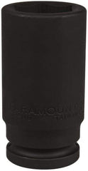 Paramount - 3/4" Drive 32mm Deep Impact Socket - 6 Points, 3-35/64" OAL - Apex Tool & Supply