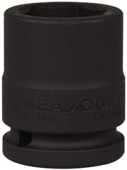 Paramount - 3/4" Drive 1-1/16" Standard Impact Socket - 6 Points, 2-3/32" OAL - Apex Tool & Supply