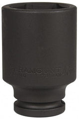 Paramount - 3/4" Drive 43mm Deep Impact Socket - 6 Points, 3-35/64" OAL - Apex Tool & Supply