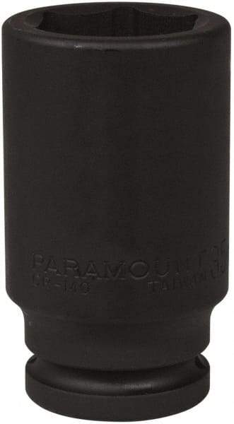 Paramount - 3/4" Drive 35mm Deep Impact Socket - 6 Points, 3-35/64" OAL - Apex Tool & Supply