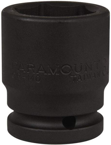 Paramount - 3/4" Drive 32mm Standard Impact Socket - 6 Points, 2-1/4" OAL - Apex Tool & Supply