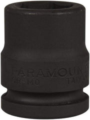 Paramount - 3/4" Drive 25mm Standard Impact Socket - 6 Points, 2-3/32" OAL - Apex Tool & Supply