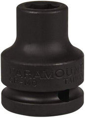 Paramount - 3/4" Drive 9/16" Standard Impact Socket - 6 Points, 2" OAL - Apex Tool & Supply