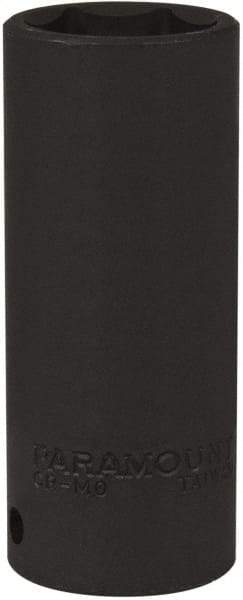 Paramount - 1/2" Drive 15/16" Deep Impact Socket - 6 Points, 3-1/2" OAL - Apex Tool & Supply