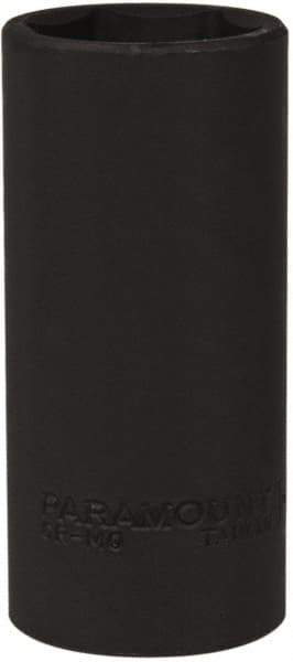 Paramount - 1/2" Drive 1-1/16" Deep Impact Socket - 6 Points, 3-1/2" OAL - Apex Tool & Supply