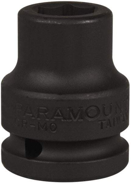 Paramount - 3/4" Drive 11/16" Standard Impact Socket - 6 Points, 2" OAL - Apex Tool & Supply