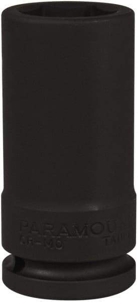Paramount - 3/4" Drive 27mm Deep Impact Socket - 6 Points, 3-35/64" OAL - Apex Tool & Supply