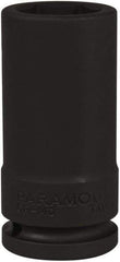 Paramount - 3/4" Drive 27mm Deep Impact Socket - 6 Points, 3-35/64" OAL - Apex Tool & Supply