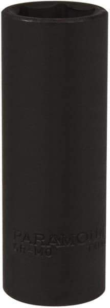 Paramount - 1/2" Drive 13/16" Deep Impact Socket - 6 Points, 3-5/16" OAL - Apex Tool & Supply