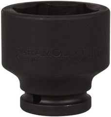 Paramount - 3/4" Drive 46mm Standard Impact Socket - 6 Points, 2-7/16" OAL - Apex Tool & Supply