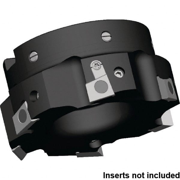 Kennametal - 2-1/2" Cut Diam, 3/4" Arbor Hole Diam, Indexable Square-Shoulder Face Mill - Apex Tool & Supply
