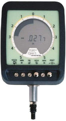 Mahr - 0 to 1.99mm Range, 0.0001 & 0.0005" Graduation, Electronic Drop Indicator - Accurate to 0.35%, English & Metric System, Digital Display - Apex Tool & Supply