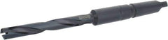 Allied Machine and Engineering - Series 1, 13/16" Max Diam, 4MT Taper Shank, Helical Flute Spade Drill - 6-1/2" Max Depth, 9-47/64" Body Length, 14-5/32" OAL, Extended Length, Through Coolant - Apex Tool & Supply