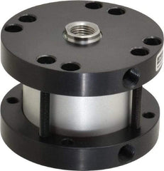 Parker - 1" Stroke x 2" Bore Double Acting Air Cylinder - 1/8 Port, 1/2-20 Rod Thread, -10 to 200°F - Apex Tool & Supply