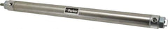 Parker - 12" Stroke x 1-1/16" Bore Double Acting Air Cylinder - 1/8 Port, 5/16-24 Rod Thread, 250 Max psi, 14 to 140°F - Apex Tool & Supply