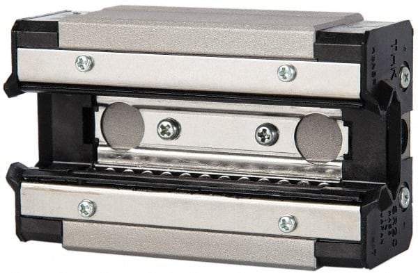 THK - 74mm L x 44mm W x 26mm H, 36mm Transverse Hole Spcg, 32mm Lateral Hole Spcg, 4 Way HSR Block - 12mm Overhang, 13.8 Kn Dynamic Capacity, M5X6 Hole, 23.8 kn Static Load Rating, 30" High Assembly - Apex Tool & Supply