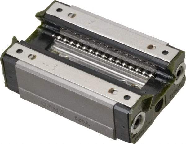 THK - 66.2mm L x 42mm W x 22mm H, 32mm Transverse Hole Spcg, 32mm Lateral Hole Spcg, Horizontal Mount Radial SR Block - 11mm Overhang, 12.5 Kn Dynamic Capacity, M5X8 Hole, 25.2 kn Static Load Rating, 28" High Assembly - Apex Tool & Supply