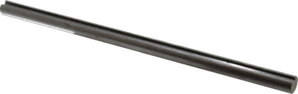 Made in USA - 15mm Diam, 1' Long, 1045 Steel Keyed Round Linear Shafting - 5mm Key - Apex Tool & Supply