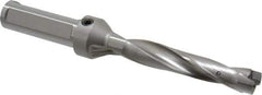 Kennametal - 20.64 to 21.14mm Diam, 5xD, 110mm Max Depth, 1" Shank Diam, 136.53mm Flute, 234.95mm OAL, Replaceable Tip Drill - KSEM0813 Insert, 3 Seat Size, Series KSEM - Apex Tool & Supply