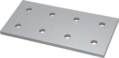 80/20 Inc. - 3" Wide, 6" High, Open Shelving 8 Hole Joining Strip - Aluminum, Use with Series 15 & Bolt Kit 3320 or 3325 - Apex Tool & Supply