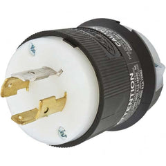 Hubbell Wiring Device-Kellems - 3-Phase Wye 120/208 VAC 20A NEMA L18-20P Industrial Twist Lock Plug - Apex Tool & Supply