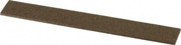 Norton - 4" Long x 1/2" Wide x 1/16" Thick, Aluminum Oxide Sharpening Stone - Taper, Coarse Grade - Apex Tool & Supply