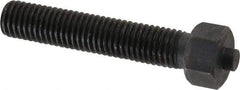 Gibraltar - 5/8-11 Thread, 7/8" Size, 3-27/32" Long, Black Oxide Coated, Steel, Lead Alloy Clamp Rest & Support - 2-15/16" Thread Length, 11/32" Pin Diam x 3/16" Pin Height, 1/2" Nut Height - Apex Tool & Supply