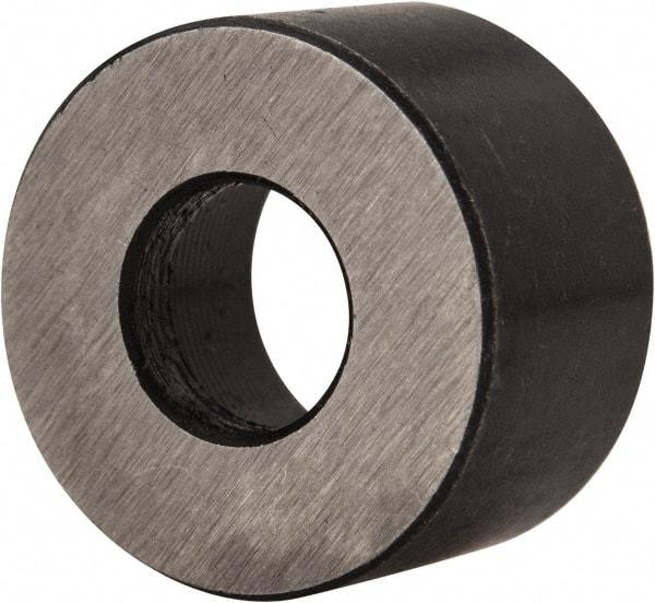 Gibraltar - 3/8" OAL, 5/8" OD, Heat Treated Steel, Counterbored Rest Button - Black Oxide Coating - Apex Tool & Supply