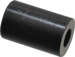 Gibraltar - 1" OAL, 5/8" OD, Heat Treated Steel, Counterbored Rest Button - Black Oxide Coating - Apex Tool & Supply