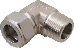Ham-Let - 1" OD, Grade 316Stainless Steel Male Elbow - Comp x MNPT Ends - Apex Tool & Supply