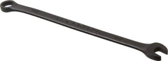 Proto - 7mm 12 Point Offset Combination Wrench - 15° Offset Angle, 5-5/32" OAL, Steel, Black Finish - Apex Tool & Supply
