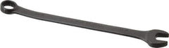 Proto - 9mm 12 Point Offset Combination Wrench - 15° Offset Angle, 5-21/32" OAL, Steel, Black Finish - Apex Tool & Supply