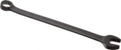 Proto - 14mm 12 Point Combination Wrench - 15° Offset Angle, 8-5/8" OAL, Steel, Black Finish - Apex Tool & Supply