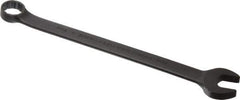 Proto - 16mm 12 Point Combination Wrench - 15° Offset Angle, 9-13/32" OAL, Steel, Black Finish - Apex Tool & Supply