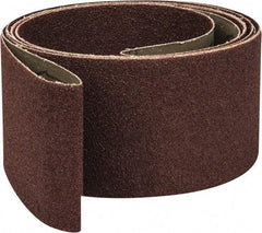 Tru-Maxx - 3" Wide x 132" OAL, 60 Grit, Aluminum Oxide Abrasive Belt - Aluminum Oxide, Medium, Coated - Apex Tool & Supply
