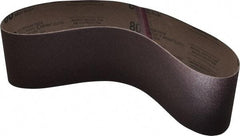 Tru-Maxx - 4" Wide x 36" OAL, 80 Grit, Aluminum Oxide Abrasive Belt - Aluminum Oxide, Medium, Coated - Apex Tool & Supply