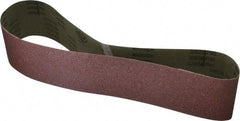 Tru-Maxx - 4" Wide x 48" OAL, 80 Grit, Aluminum Oxide Abrasive Belt - Aluminum Oxide, Medium, Coated - Apex Tool & Supply