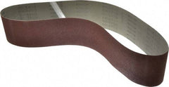 Tru-Maxx - 4" Wide x 48" OAL, 120 Grit, Aluminum Oxide Abrasive Belt - Aluminum Oxide, Fine, Coated - Apex Tool & Supply