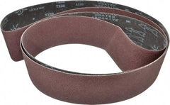 Tru-Maxx - 4" Wide x 132" OAL, 80 Grit, Aluminum Oxide Abrasive Belt - Aluminum Oxide, Medium, Coated - Apex Tool & Supply
