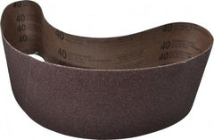 Tru-Maxx - 6" Wide x 48" OAL, 40 Grit, Aluminum Oxide Abrasive Belt - Aluminum Oxide, Coarse, Coated - Apex Tool & Supply