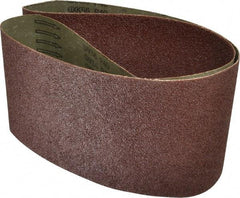 Tru-Maxx - 6" Wide x 54" OAL, 40 Grit, Aluminum Oxide Abrasive Belt - Aluminum Oxide, Coarse, Coated - Apex Tool & Supply