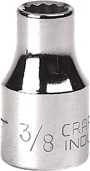 Craftsman Industrial - 11/16", 1/2" Drive, Standard Hand Socket - 12 Points - Apex Tool & Supply