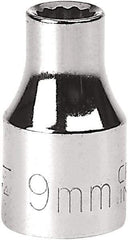 Craftsman Industrial - 1/2" Drive, Standard Hand Socket - 12 Points - Apex Tool & Supply