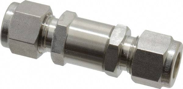 Ham-Let - 3/8" Stainless Steel Check Valve - Inline, Comp x Comp, 3,000 WOG - Apex Tool & Supply