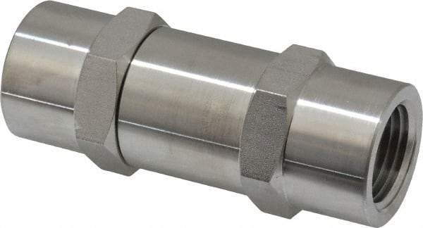 Ham-Let - 1/2" Stainless Steel Check Valve - Inline, FNPT x FNPT, 3,000 WOG - Apex Tool & Supply