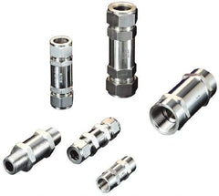 Ham-Let - 1/2" Stainless Steel Check Valve - Inline, MNPT x MNPT, 3,000 WOG - Apex Tool & Supply